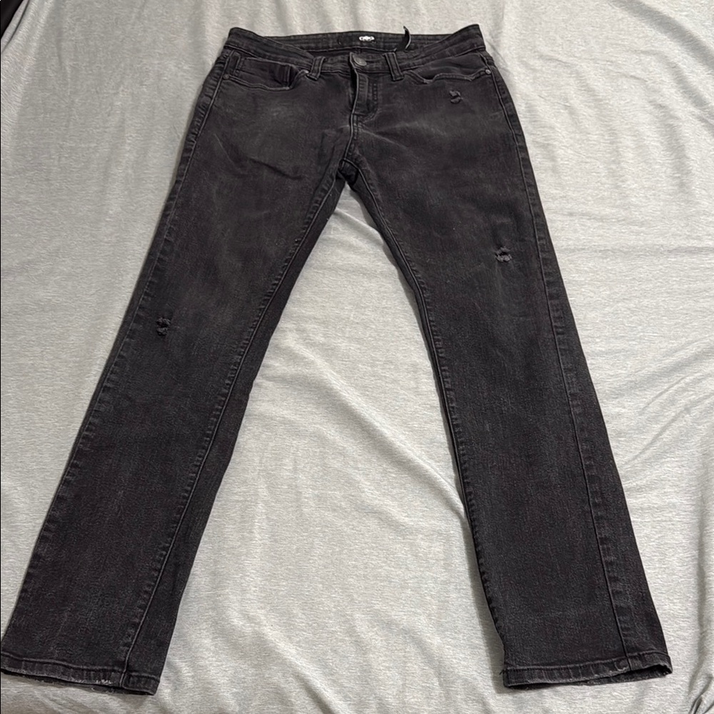 GBG Los Angeles Black Straight Jeans 31x32